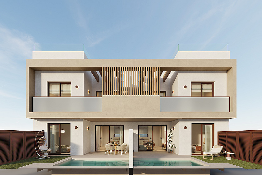 2 slaapkamer Appartement met tuin in San Pedro Del Pinatar - Vidando Estates