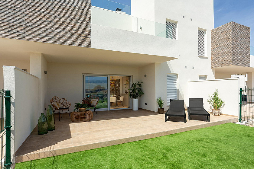 3 slaapkamer Appartement met tuin in La Finca Golf - Vidando Estates